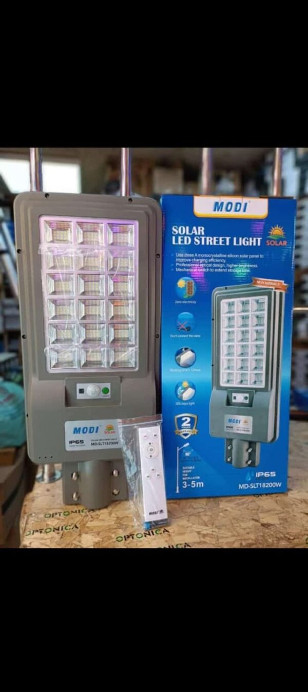 modi streetlight solar 200w