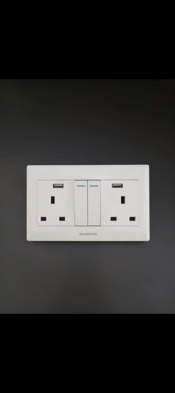 twin socket usb