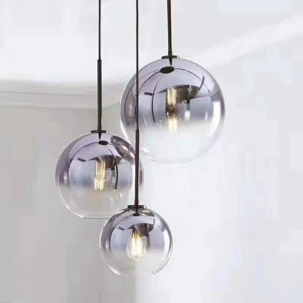 Goeco round pendant light E27