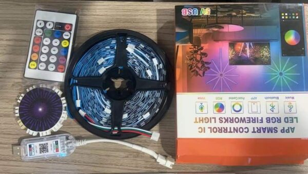 Generic RGB led flexible strip light kit with controller