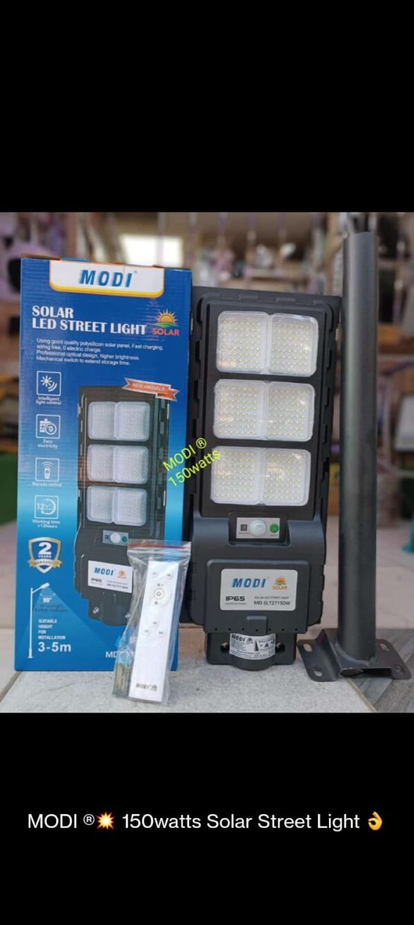 Modi solar streetlight 150w