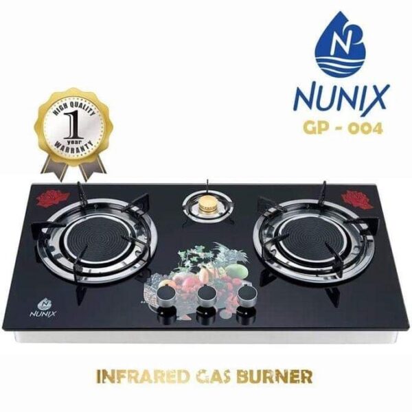 Nunix table top gas cooker burner