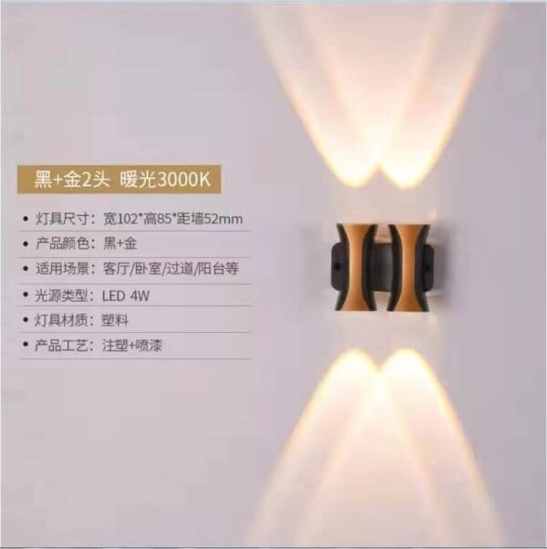 led wall lights warmwhite 110-250V