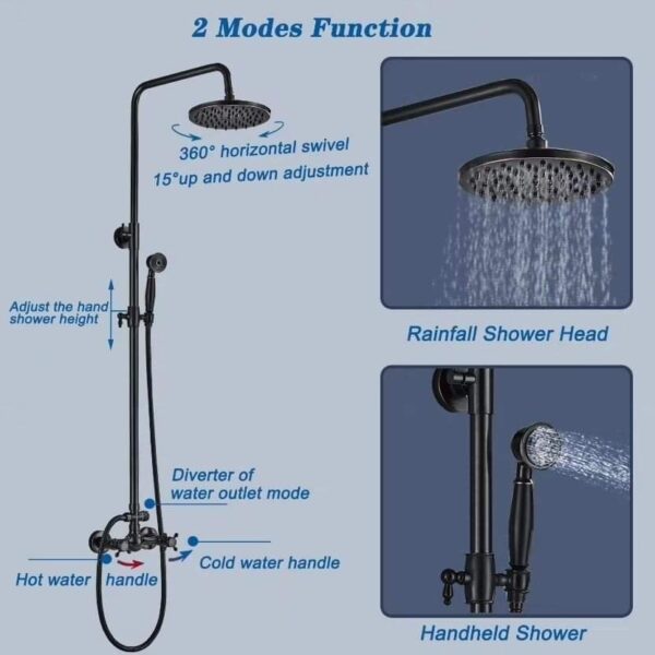 multi function handhead shower head valve not included ( part number SLHS10341021) - Image 2