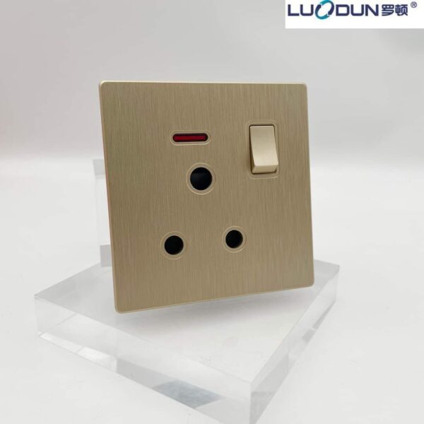 grey single socket