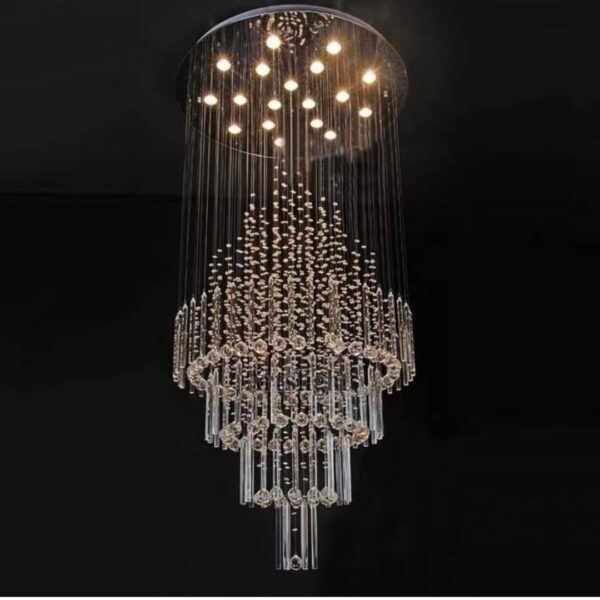 LED crystal chandelier