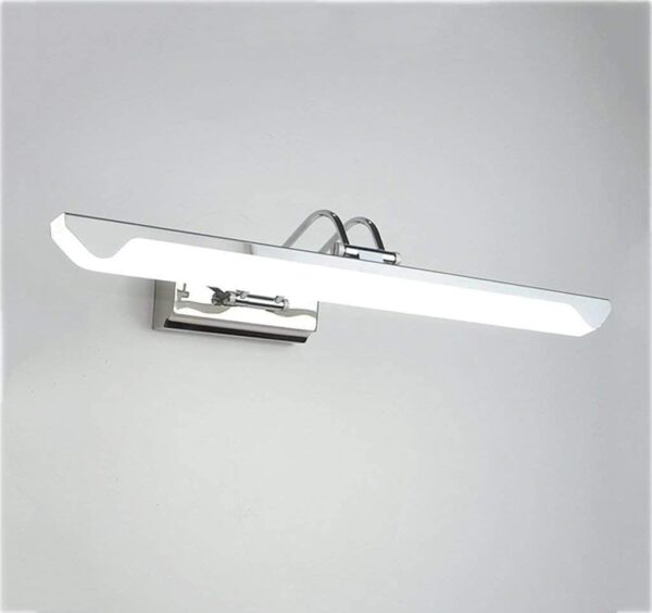 LED shaver light silver