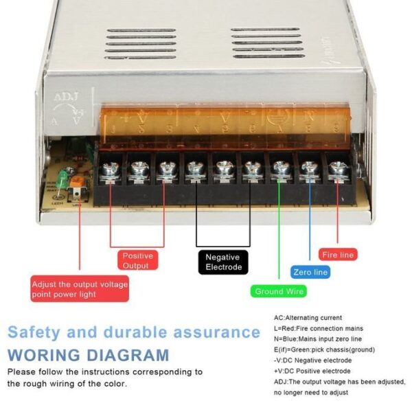 generic ac 110-220v to DC 24V-50AH - Image 2