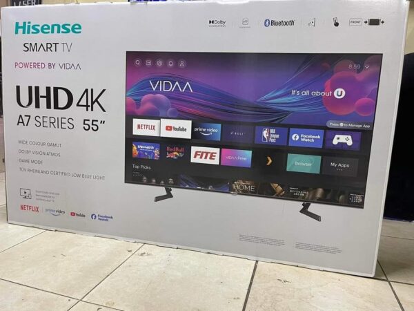 A7 series Hisense smart tv 55"