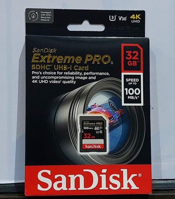 Sandisk 32GB Ultra MicroSD Memory Card high speed up to 100Mbs/s