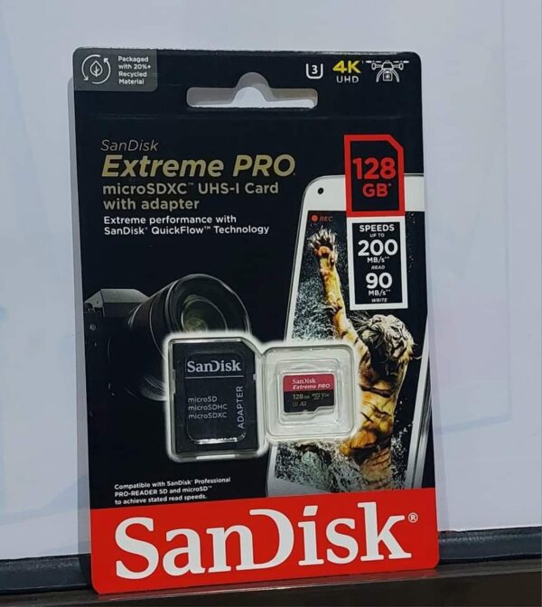 Sandisk 128GB Ultra MicroSD Memory Card